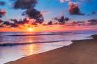 Sunset at Playa Matapalo, Puntarenas Province, Costa Rica Art Print